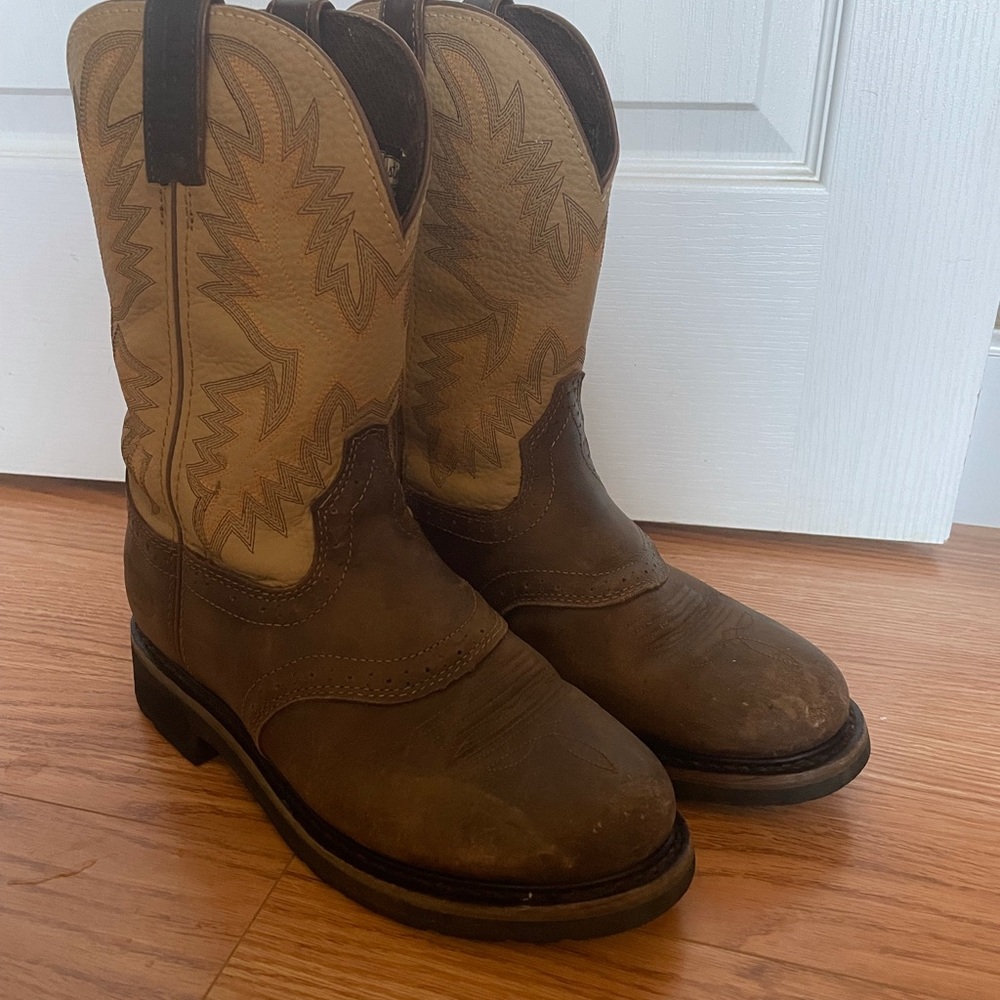 Justin Work Cowboy Boots